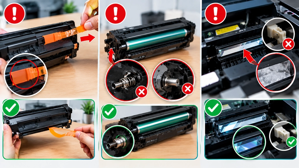 Cách xử lý lỗi máy in in ra giấy trắng đối với dong in laser