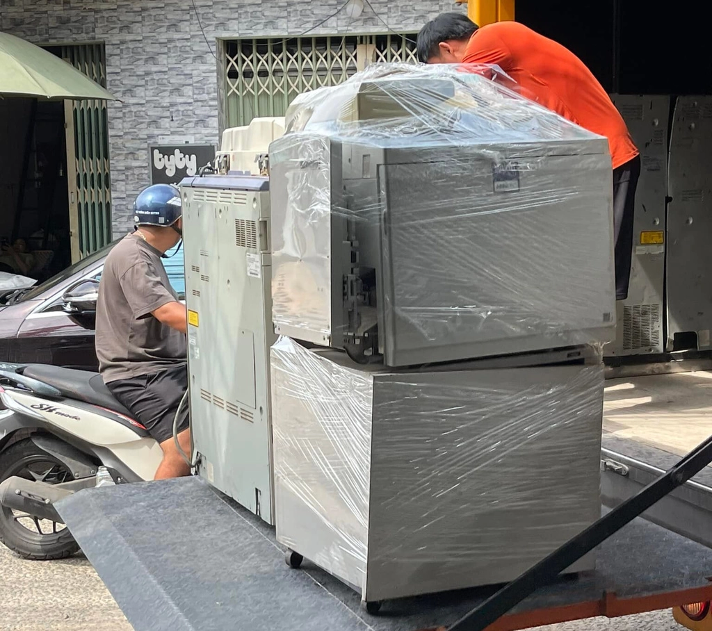 Hình ảnh thực tế dịch vụ cho thuê máy photocopy Trảng Bom