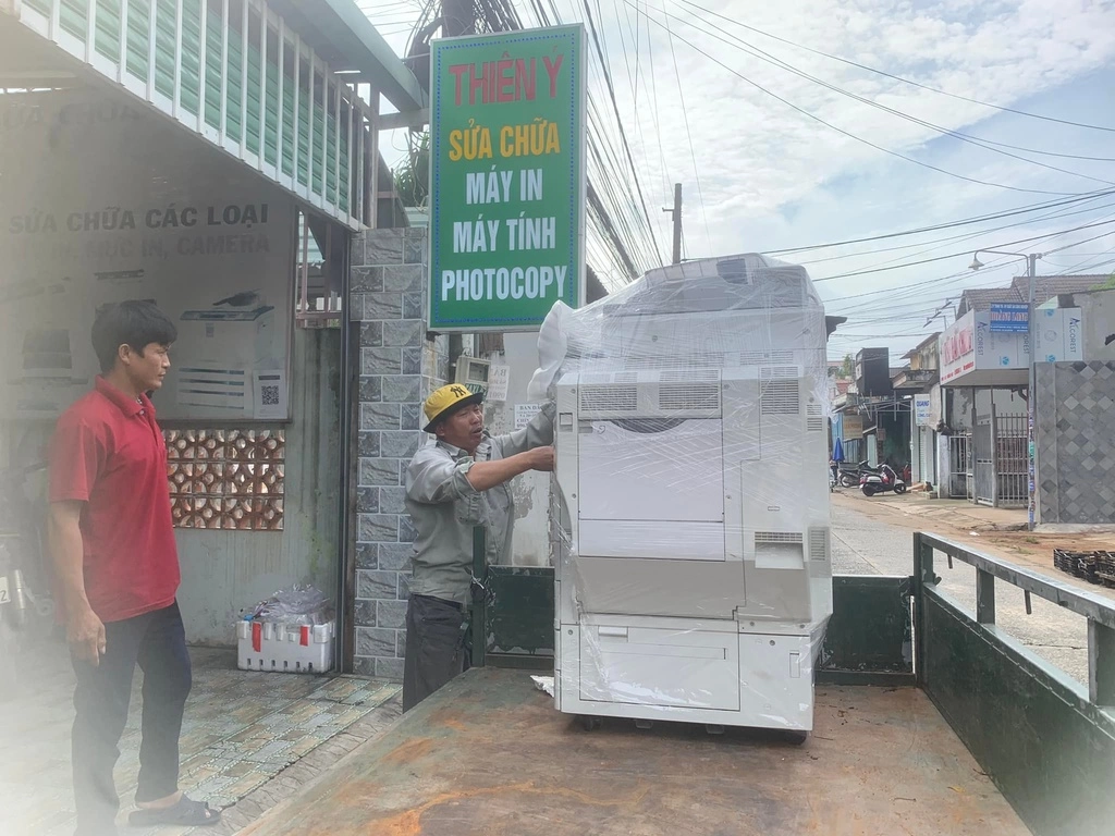 Hình ảnh thực tế dịch vụ cho thuê máy photocopy Trảng Bom
