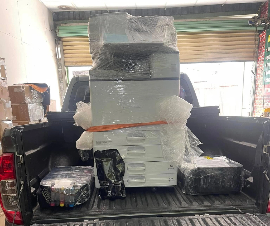 Hình ảnh thực tế dịch vụ cho thuê máy photocopy Trảng Bom