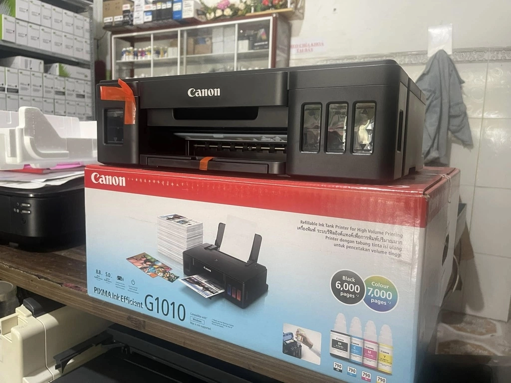 Kiểm tra chất lượng bản in của thiết bị máy in