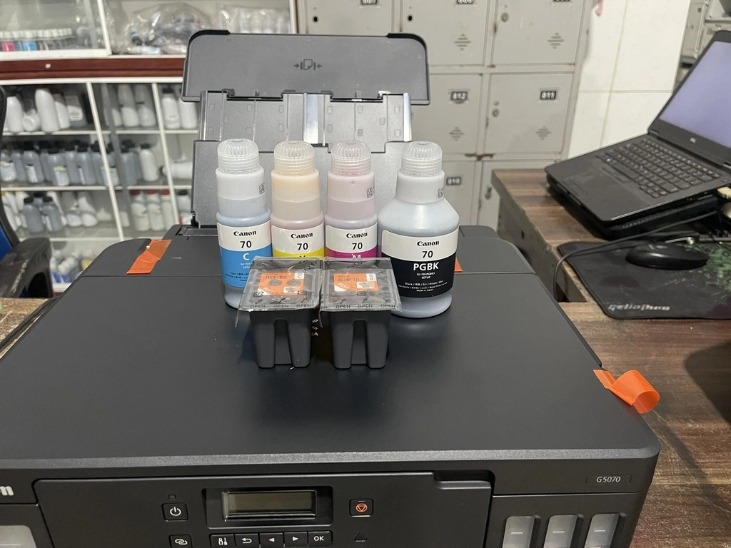 Máy in báo lỗi hết mực dù đã thay mới