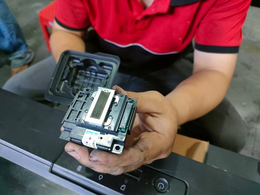 Dây dẫn mực bị tắc hoặc hư hỏng