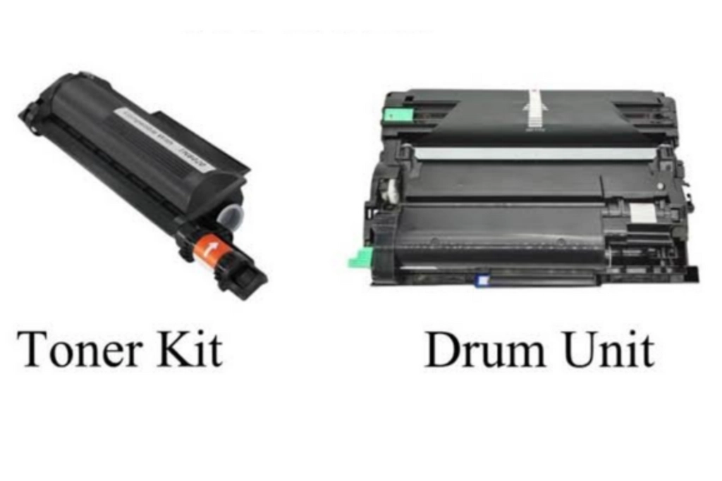 hộp mực (toner) và cụm trống (drum)