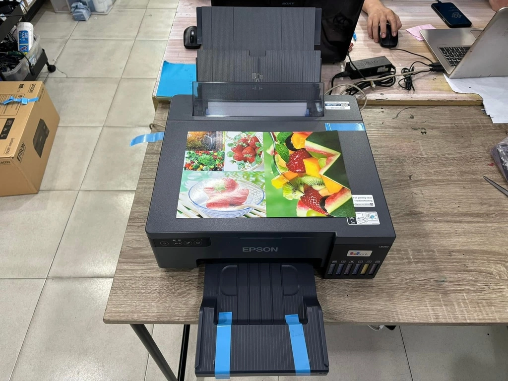 In thử để đảm bảo chất lượng máy in luôn tốt