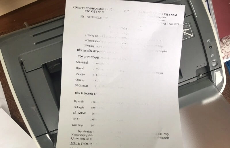 Vì sao máy in bị mờ? Nguyên nhân và cách khắc phục