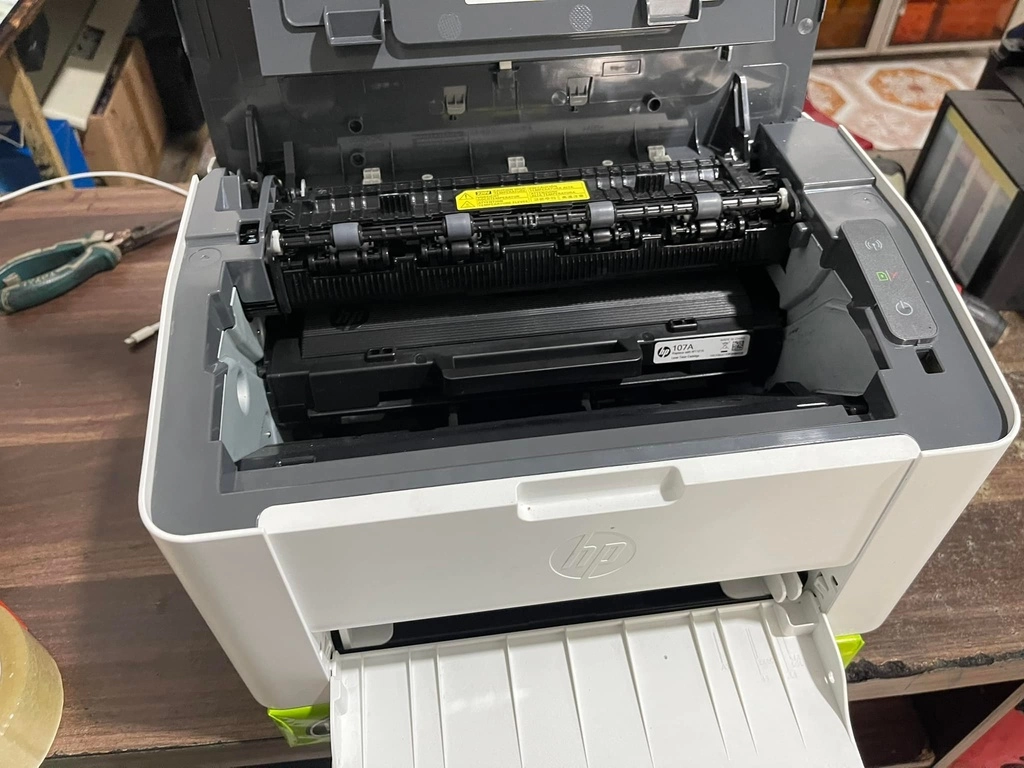 Quy trình nạp mực không đúng cách