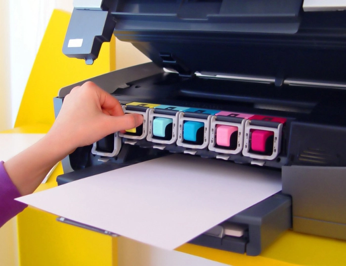 Máy in bị tắc mực nguyên nhân và cách khắc phục