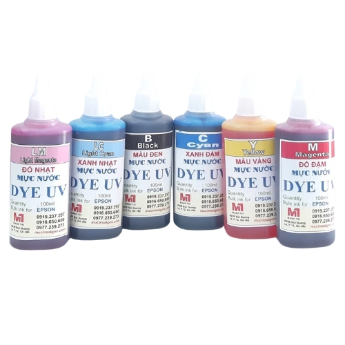 Mực in Epsson Dye UV 100ml